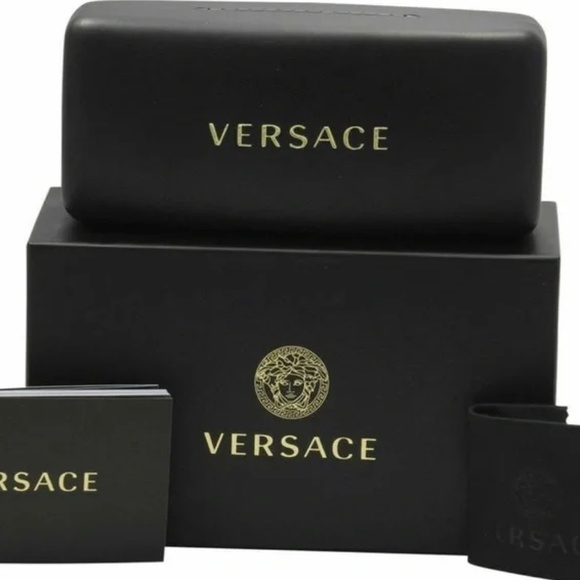 NWT Versace VE4419 Transparent Red Cat Eye 52mm Sunglasses main image 4